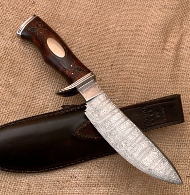 Jay Hendrickson MS Damascus Hunter - 2