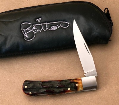 Tim Britton Clip Point Lockback
