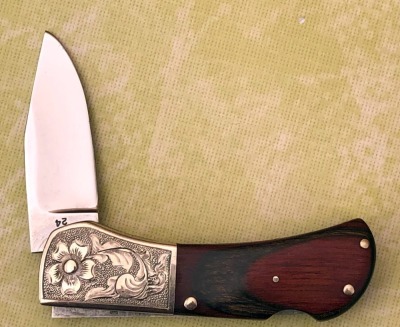 Linden Gaudette Engraved Lockback - 2