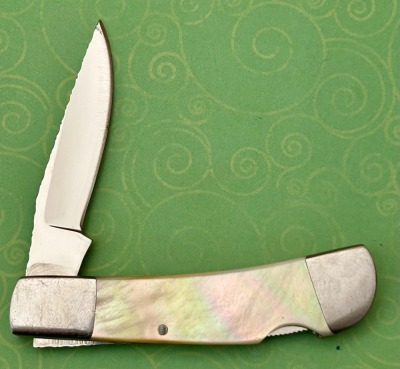 Jim Barnes Pearl Lockback - 2