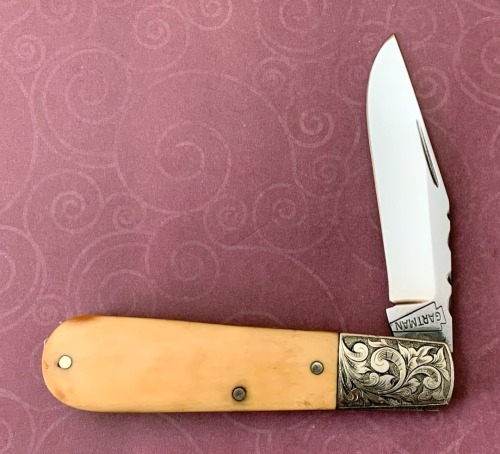 M. D. Gartman Handmade Engraved Barlow