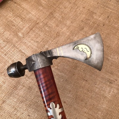 Elaborate Handmade Handforged Tomahawk - 4