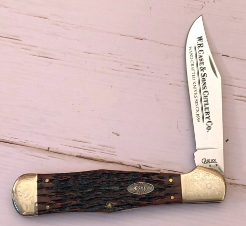 Case Bone Coke Bottle Folding Hunter C61050ss