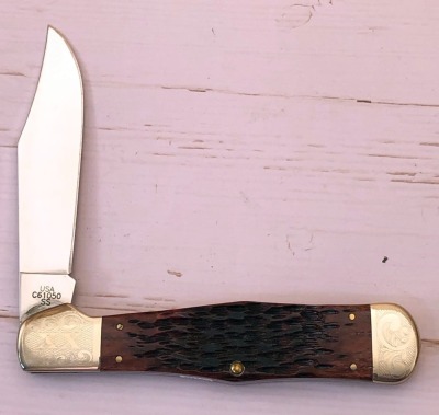 Case Bone Coke Bottle Folding Hunter C61050ss - 2