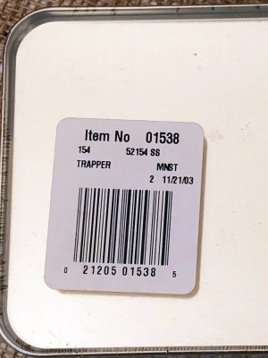 Case Christmas 52154ss in Tin - 2