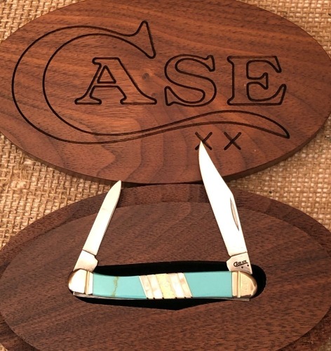 Case CCC Exotic Turquoise Mini Copperhead