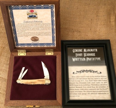Case Mammoth Seahorse Whittler Prototype