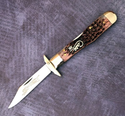 Case Purple Bone Cheetah 6111-1/2Lss