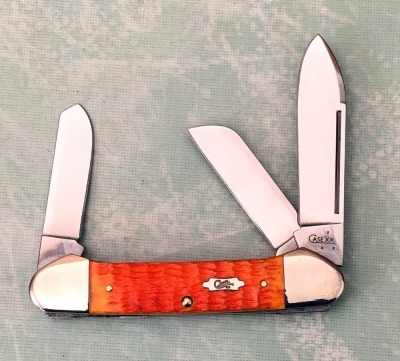 Case Orange Bone Gunboat 6394ss