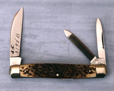 Ulster Dwight Devine & Sons Salesman Sample Bone Whittler - 2