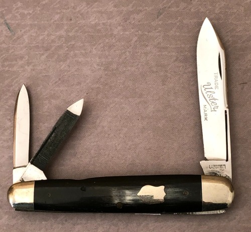 Ulster Knife Co Salesman Sample Double Pull Whittler