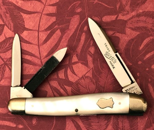 Ulster Knife Co Salesman Sample Pearl Whittler