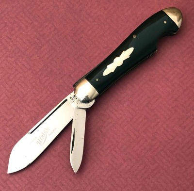 Ulster Knife Co Salesman Sample Easy Open Teardrop