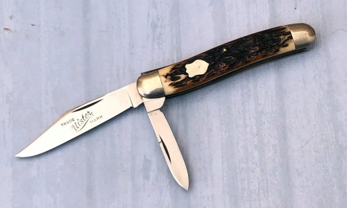 Ulster Knife Co Salesman Sample Bone Dog Leg