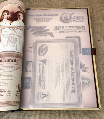 Case Family Brands Vol 6 "Book" with 9 Knives - 4