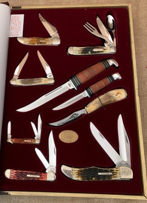 Case Family Brands Vol 6 "Book" with 9 Knives - 5