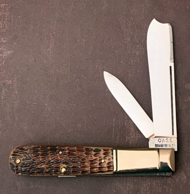Case Bradford PA 6205Rlp Green Bone Barlow Razor