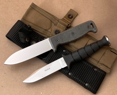 Pair of Ontario USA Fixed Blades