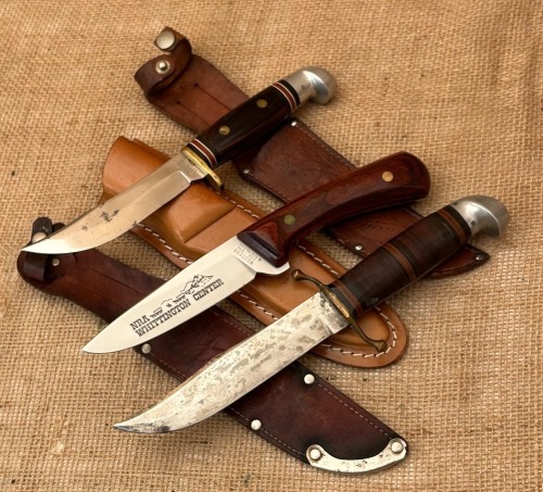 Three Western Fixed Blades