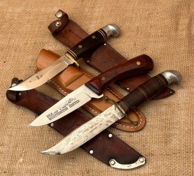 Three Western Fixed Blades