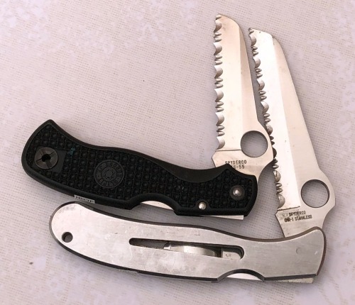 Spyderco Rescue and Clipit Rescue Jr
