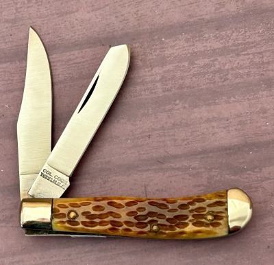 Colonel Coon Brown Pick bone Mini Trapper - 2
