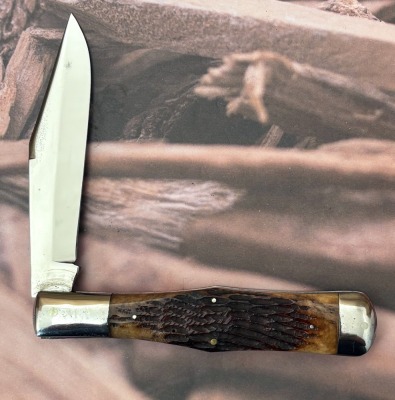 Queen Bone Coke Bottle Folding Hunter - 2
