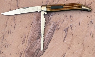 Queen #46 Winterbottom Bone Fish Knife