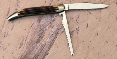 Queen #46 Winterbottom Bone Fish Knife - 2