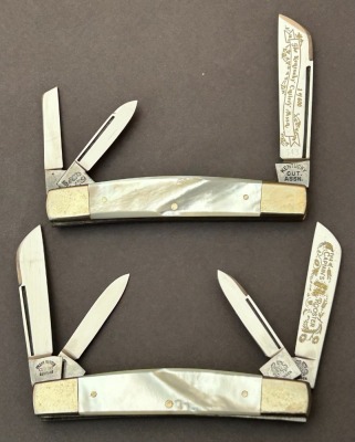 Pair of Fight'n Rooster Pearl