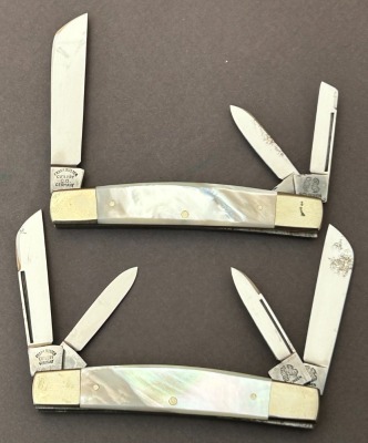 Pair of Fight'n Rooster Pearl - 2