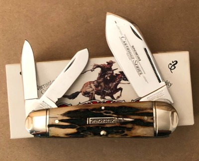 Winchester USA Cartridge Series Stag Whittler