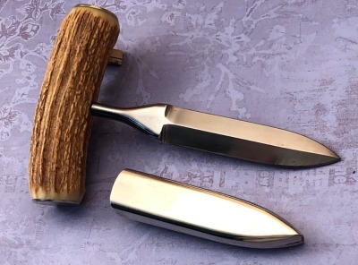 B.L. Macon Stag Push Dagger