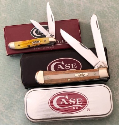 Three Case; Peanut, Trapper and Russlock