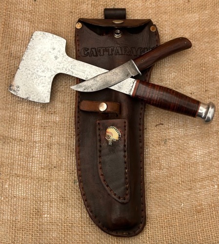 Cattaraugus Knife/Axe Combo