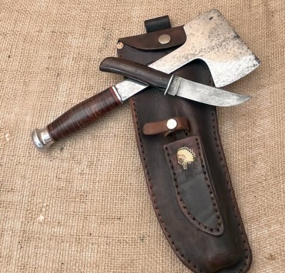 Cattaraugus Knife/Axe Combo - 2