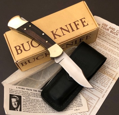 Buck 112 Yellow box