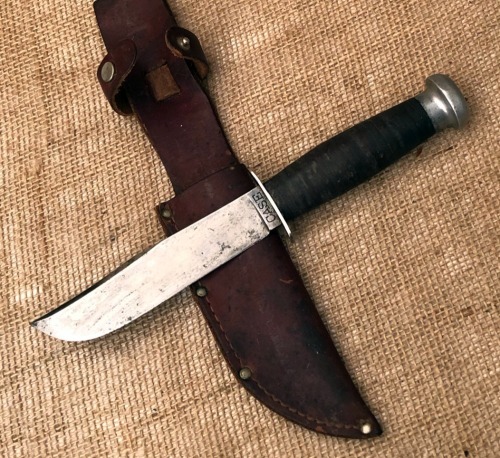 Case 5" WWII era Fixed Blade