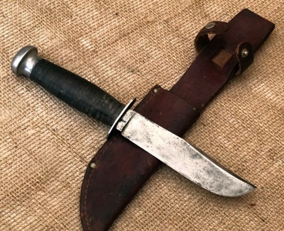 Case 5" WWII era Fixed Blade - 2