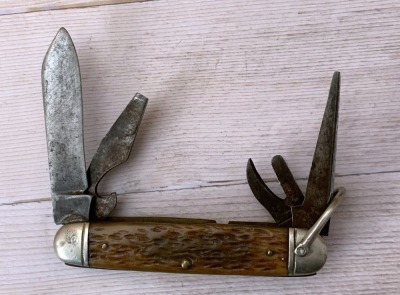 Ulster Bone Boy Scout Knife - 2