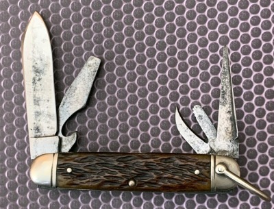 Ulster Bone Boy Scout Knife - 2