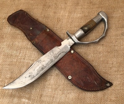 Mexican Bowie with Knuckle Guard