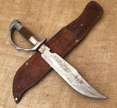 Mexican Bowie with Knuckle Guard - 2