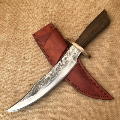 CY (Curtis Yockey) Elk Large Fixed Blade