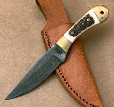 Marble's Damascus Stag Small Hunter