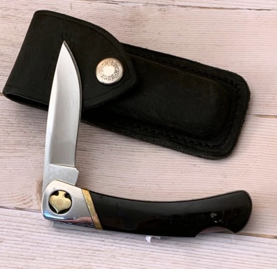 Buck Custom Royal Flush Lockback - 2