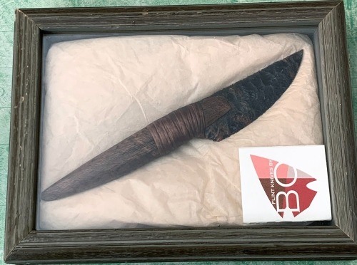 Bo Earls Obsidian Knife