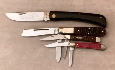 Four Case Folders; Sod, Razor, and 2 Peanuts