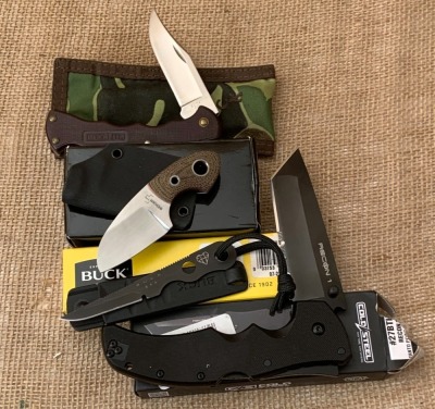 Buck, Boker Plus & Cold Steel