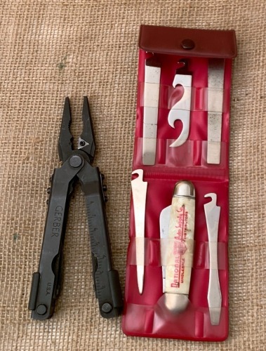 Gerber Multitool and an Imperial Tool Knife